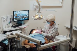 Dental Care Group treatment with patient